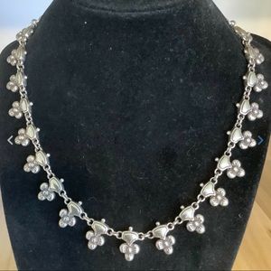 Vintage 98.6% Sterling Silver Ethnic necklace